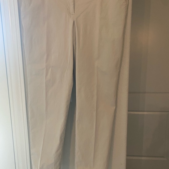Talbot’s The Perfect Chino Tan Beige Khaki Pants- size 12p - Picture 2 of 10